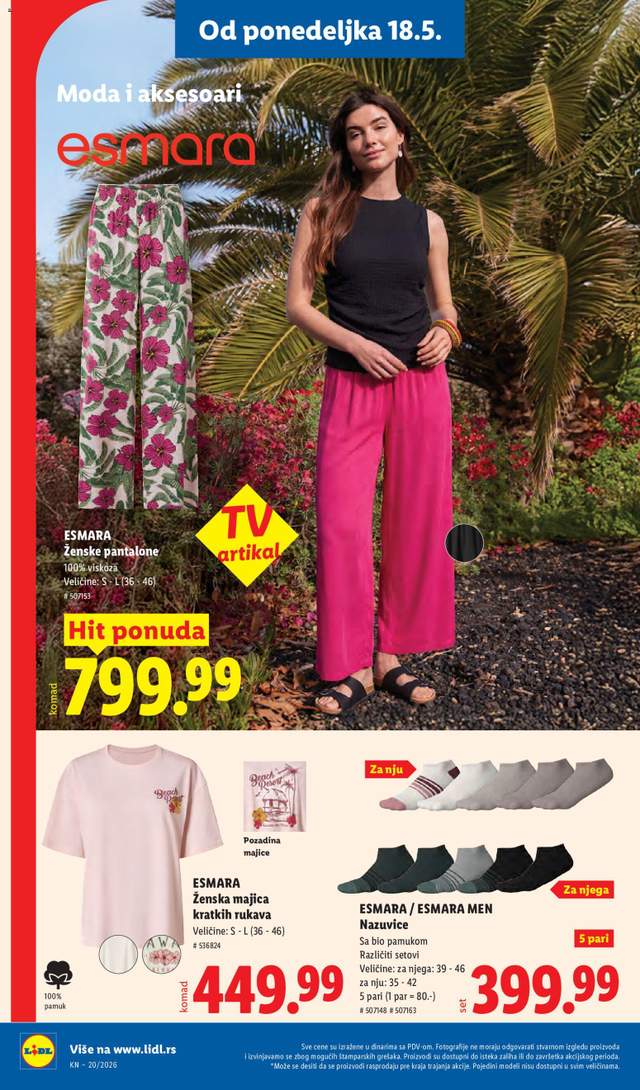 Novi Lidl katalog od 14.05.