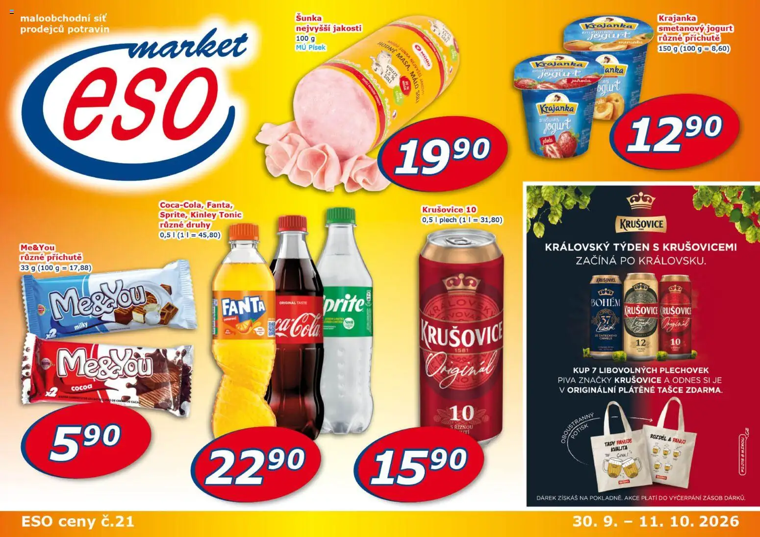 Náhled nabídky: Eso market Eso market leták platný od 30.09.2026