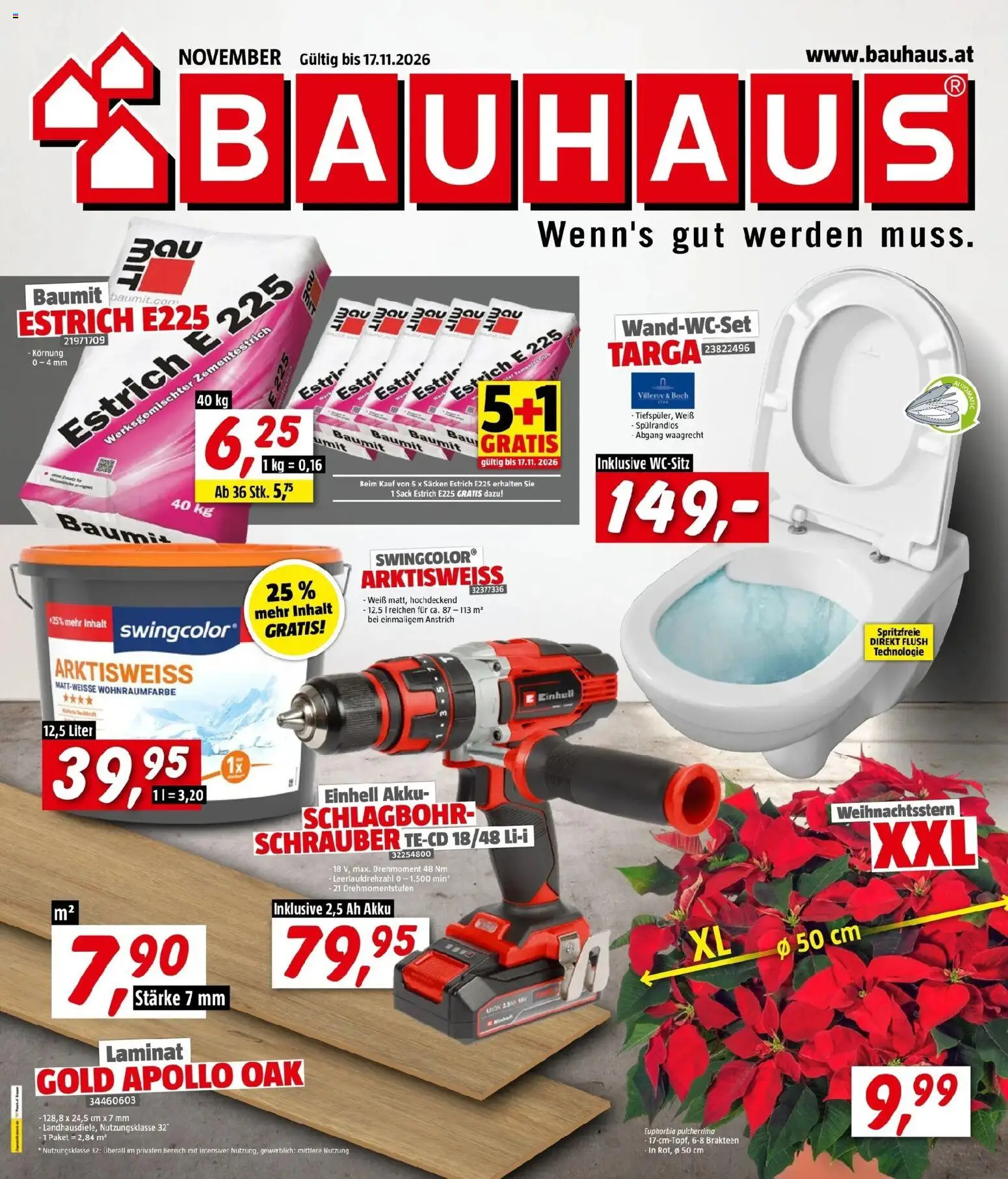 Vorschau der Angebote: Bauhaus Bauhaus Bad Fischau gültig ab 28.10.2026