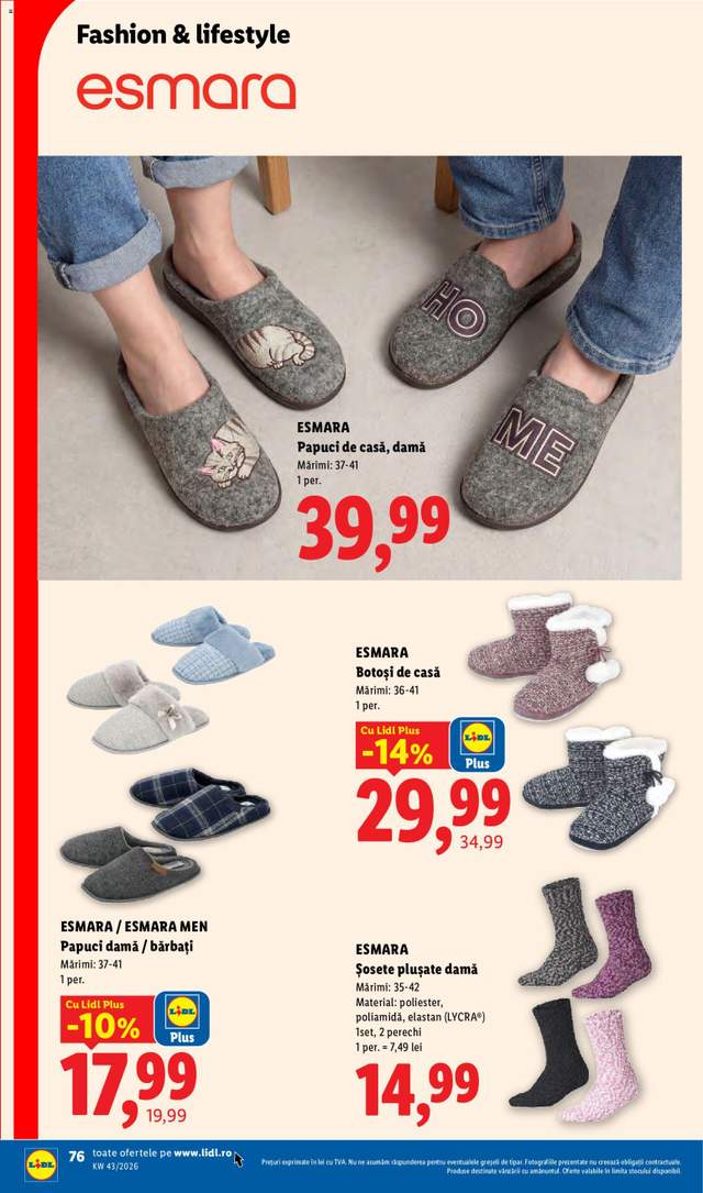 Noul catalog Lidl de la 19.10.
