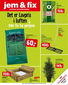 Forhåndsvis Jem & Fix kundeavis fra butikk Jem & Fix gyldig fra 26/04/2026