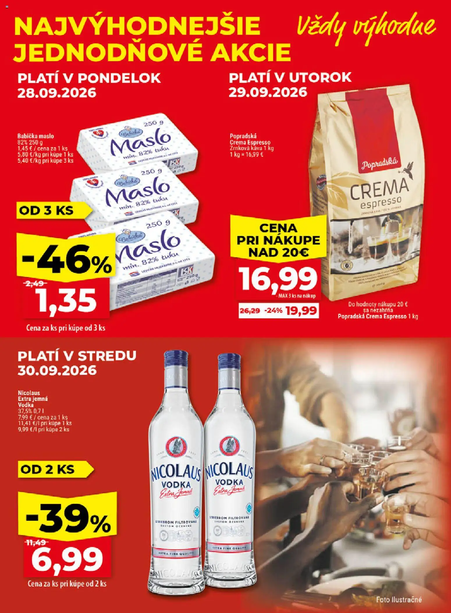 Náhľad Klas letáku platného od 28.09.2026
