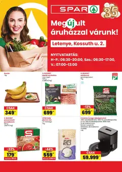 Spar - Spar Letenye üzlet megújulás megtekintése, amely érvényes 2026.09.03.-től
