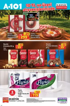 A101 A101 Katalog 19.09.2026 - Broşürünün önizlemesi