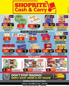 Preview of Shoprite flyer valid from 25/05/2026