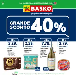 Anteprima dell'opuscolo Basko volantino dal negozio Basko valido da 21/08/2026