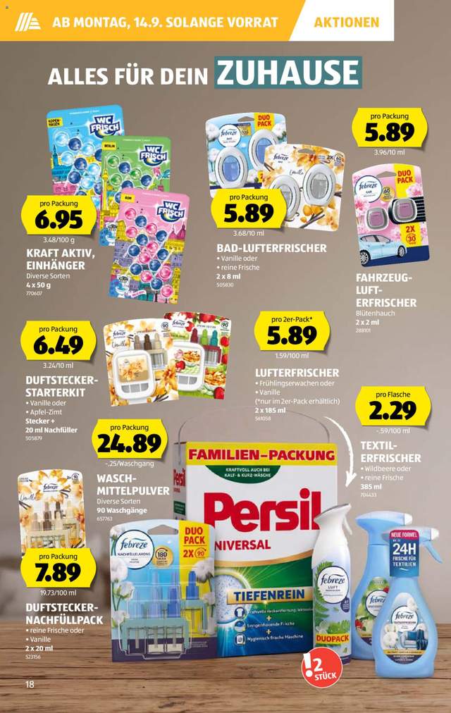 Neue Aldi Aktionen ab 10.09.