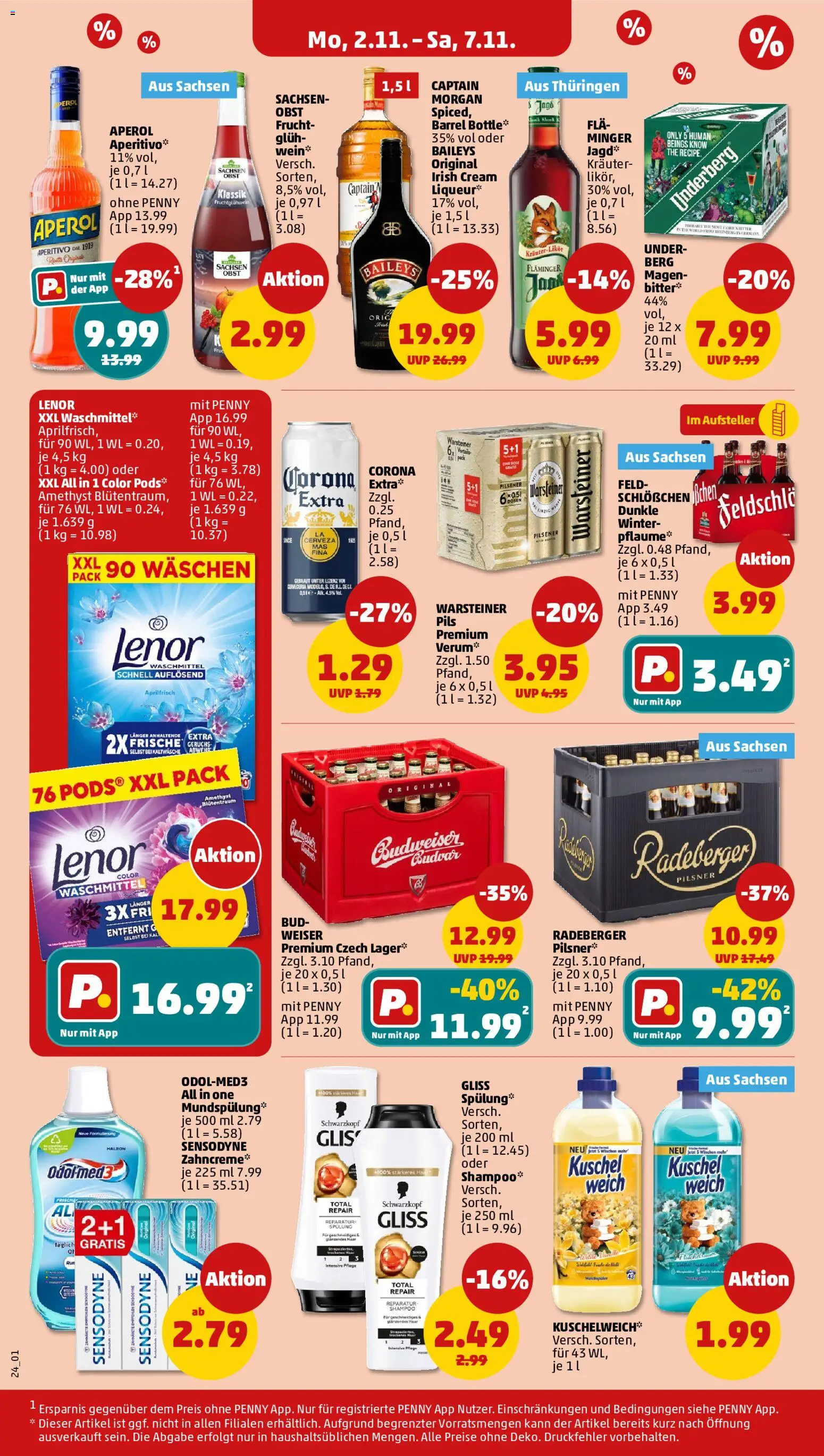 Vorschau von dem Prospekt des Geschäftes Penny, gültig ab dem 02.11.2026