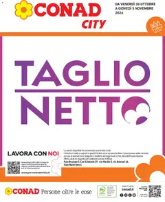 Anteprima dell'opuscolo Conad volantino City Lombardia dal negozio Conad valido da 30/10/2026