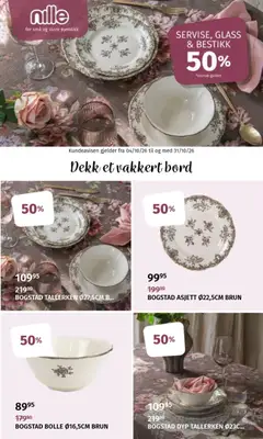 Forhåndsvis Nille kundeavis fra butikk Nille gyldig fra 04/10/2026