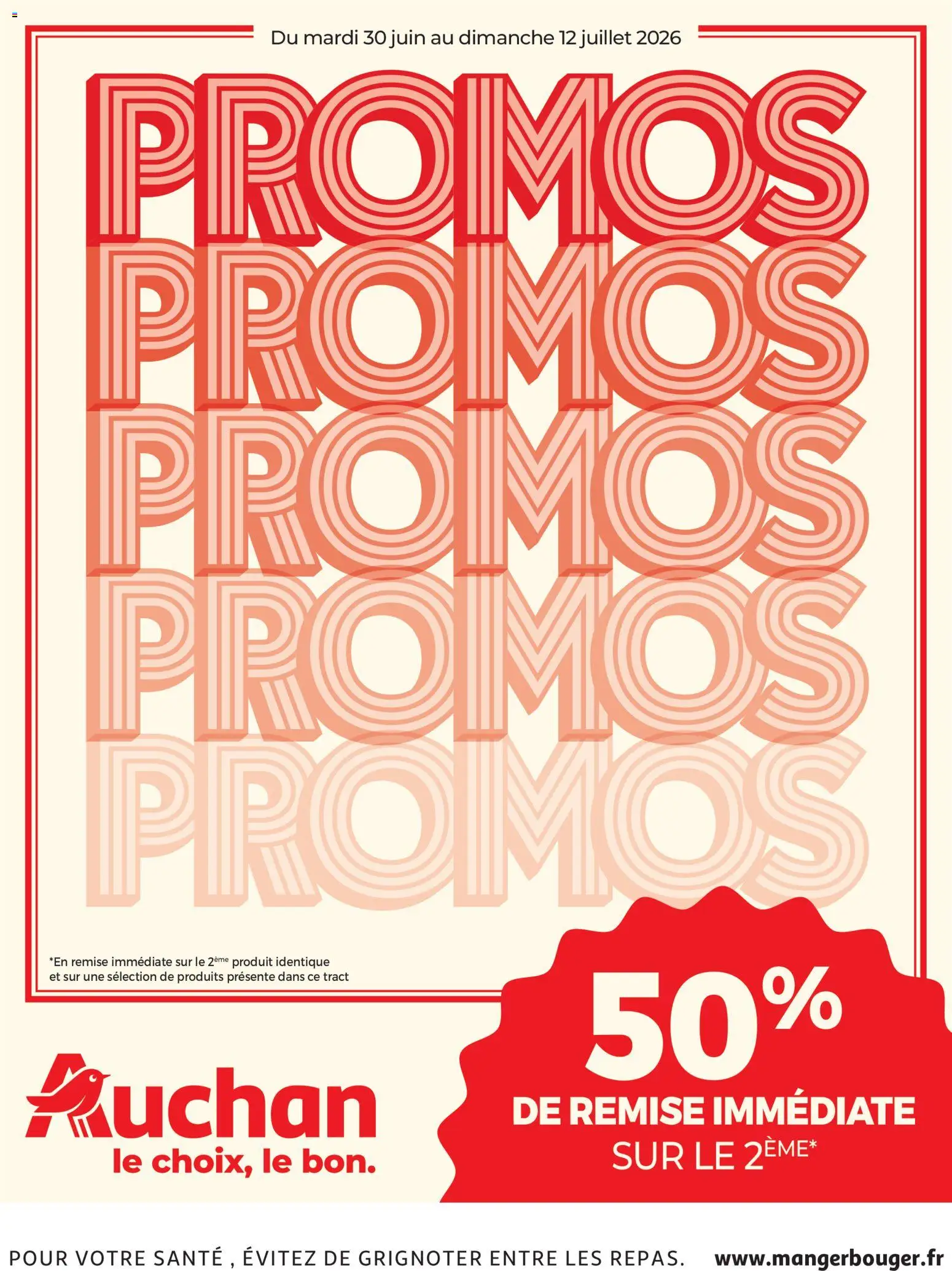 Voorbeeld van Auchan Folder / Publicité van winkel Auchan geldig vanaf 30/06/2026