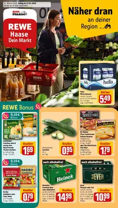 Vorschau von dem Prospekt des Geschäftes Rewe, gültig ab dem 27.07.2026