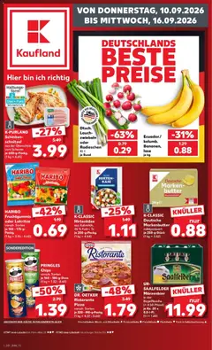 Vorschau von dem Prospekt des Geschäftes Kaufland, gültig ab dem 10.09.2026