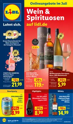 Vorschau von dem Prospekt des Geschäftes Lidl, gültig ab dem 01.07.2026
