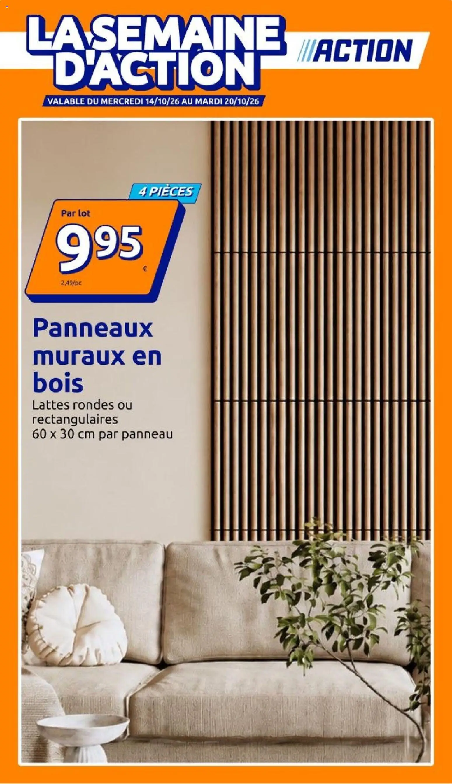 Prévisualisation de Action catalogue du magasin Action formulaire valide 14/10/2026