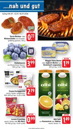 Vorschau von dem Prospekt des Geschäftes nah & gut, gültig ab dem 13.07.2026
