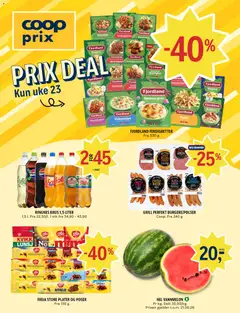 Forhåndsvis Coop Prix kundeavis fra butikk Coop Prix gyldig fra 01/06/2026