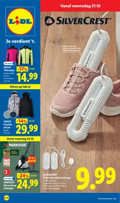 Voorbeeld van Lidl folder - Non food van winkel Lidl geldig vanaf 21-10-2026