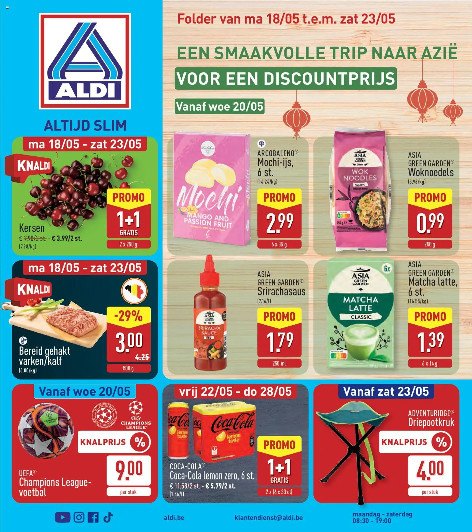Voorbeeld van Aldi Folder week 21 van winkel Aldi geldig vanaf 18/05/2026