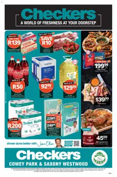 Preview of Checkers flyer valid from 07/09/2026