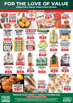 Preview of Food Lover's Market flyer valid from 05/10/2026