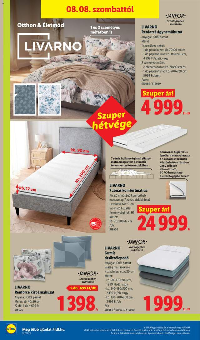 Új Lidl akciós újság 08.06.