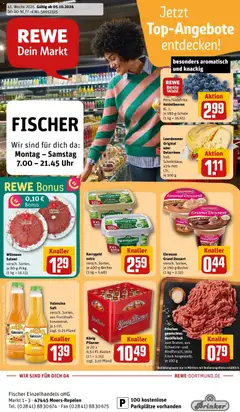 Vorschau von dem Prospekt des Geschäftes Rewe, gültig ab dem 05.10.2026