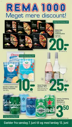 Eksempel på tilbudsavis Rema 1000 - Tilbudsavis uge 24 fra butik Rema 1000 gyldig fra 07/06/2026