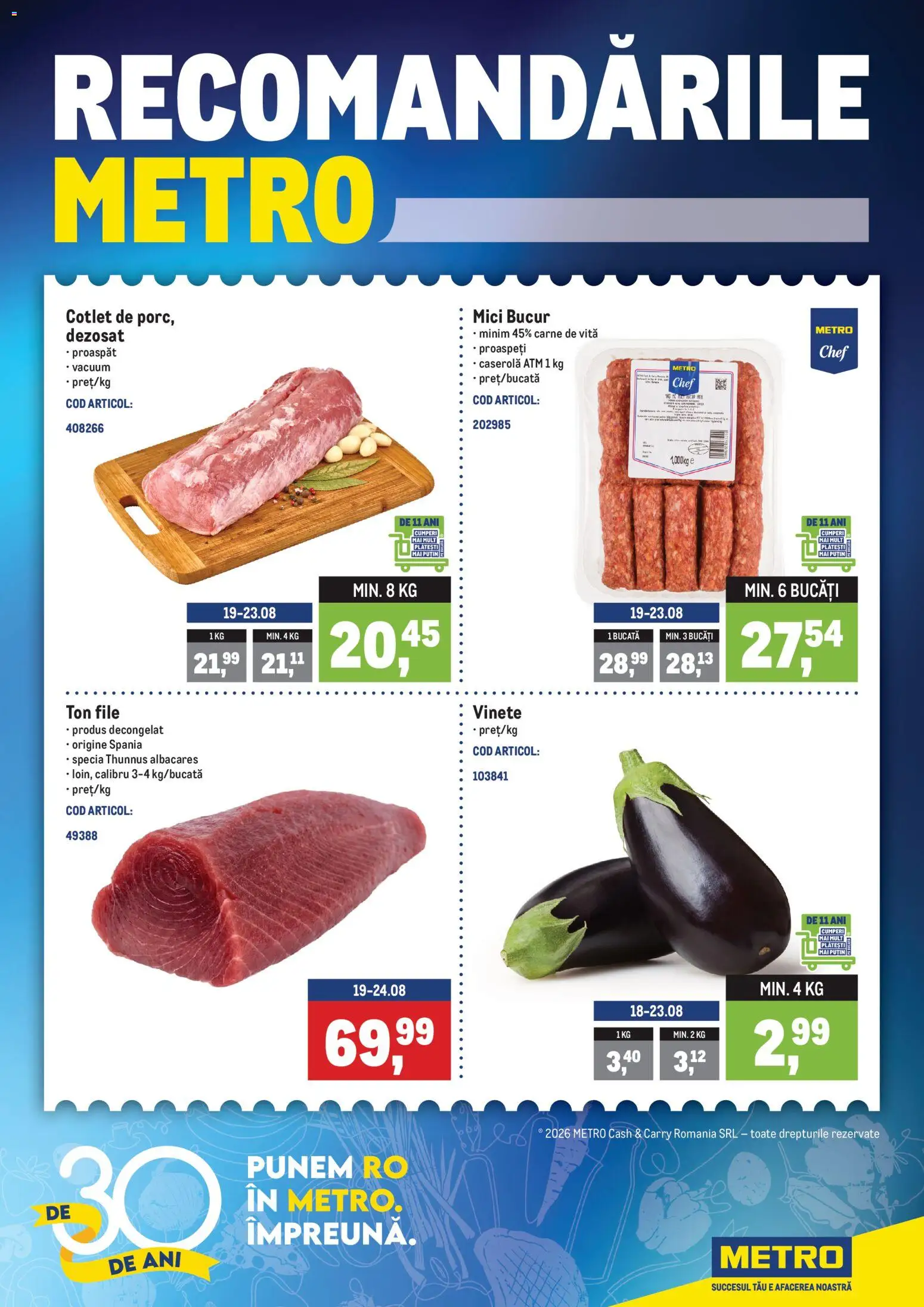 Previzualizarea de cataloage: Metro Metro Catalog valabil de la 17.08.2026