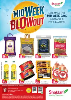 Preview of the catalogue Shaklan catalogue Midweek Blowout of store Shaklan valid from 1 Jun, 2026