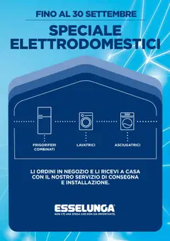 Anteprima dell'opuscolo Esselunga S volantino Elettrodomestici dal negozio Esselunga S valido da 01/09/2026