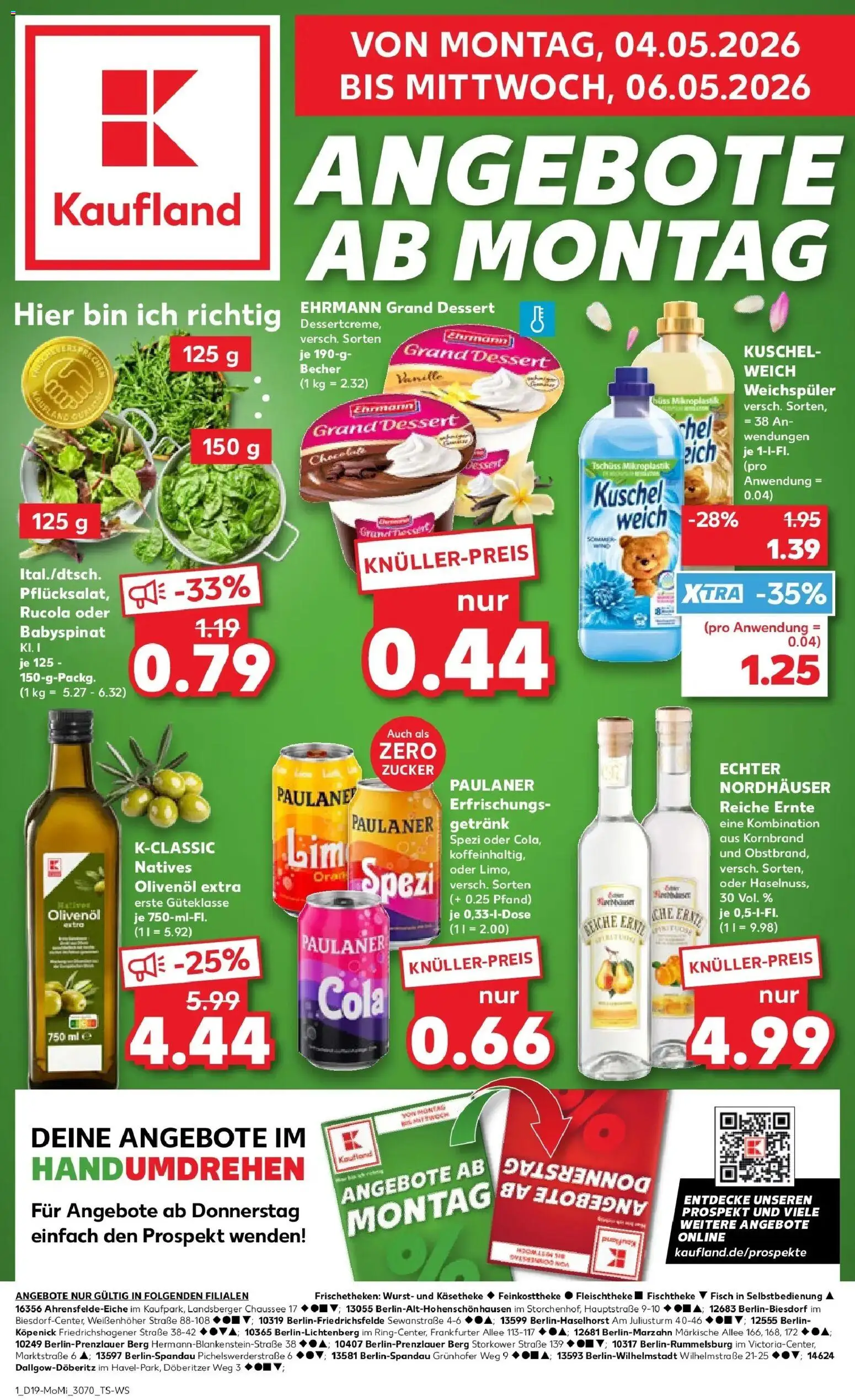 Vorschau von dem Prospekt des Geschäftes Kaufland, gültig ab dem 03.05.2026