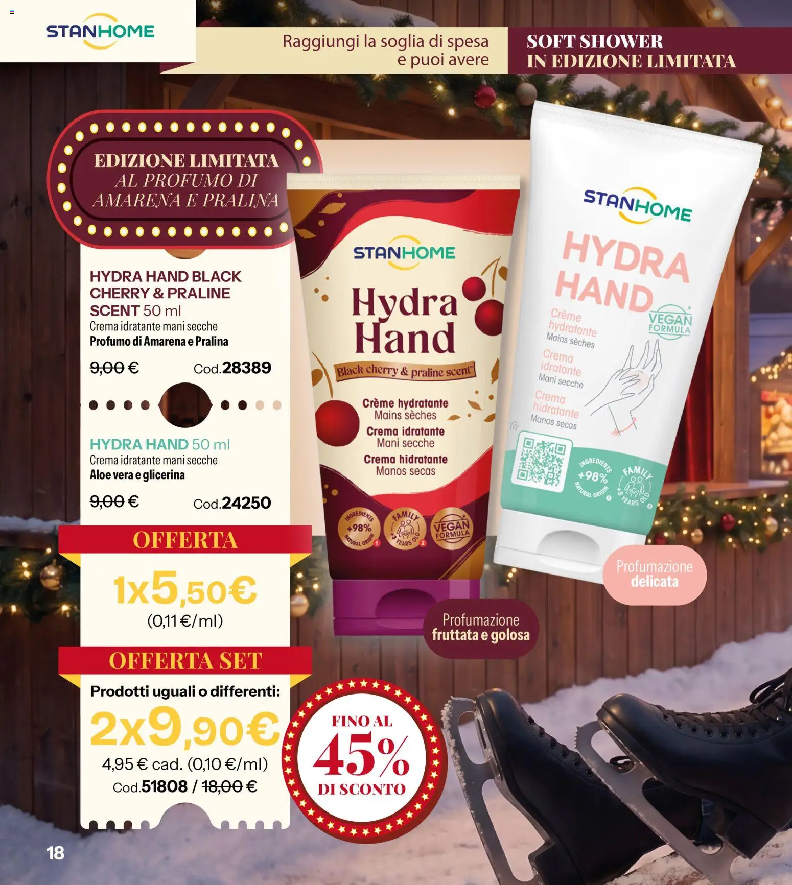 Anteprima dell'opuscolo Catalogo Stanhome Natale dal negozio Stanhome valido da 27/10/2026 - Crema, Vegan, Aloe vera, Profumo, Amarena