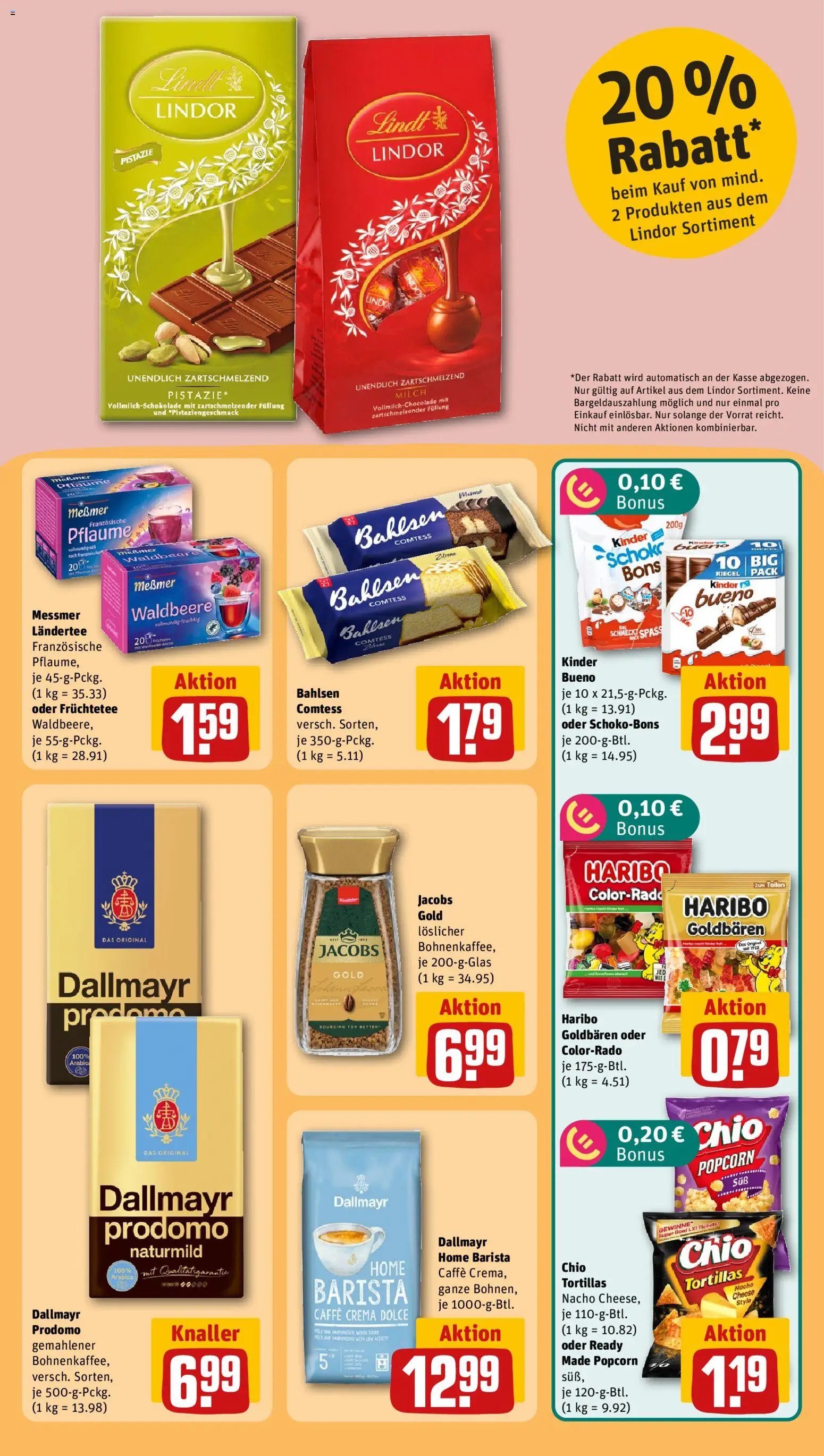 Vorschau von dem Prospekt des Geschäftes Rewe, gültig ab dem 02.11.2026