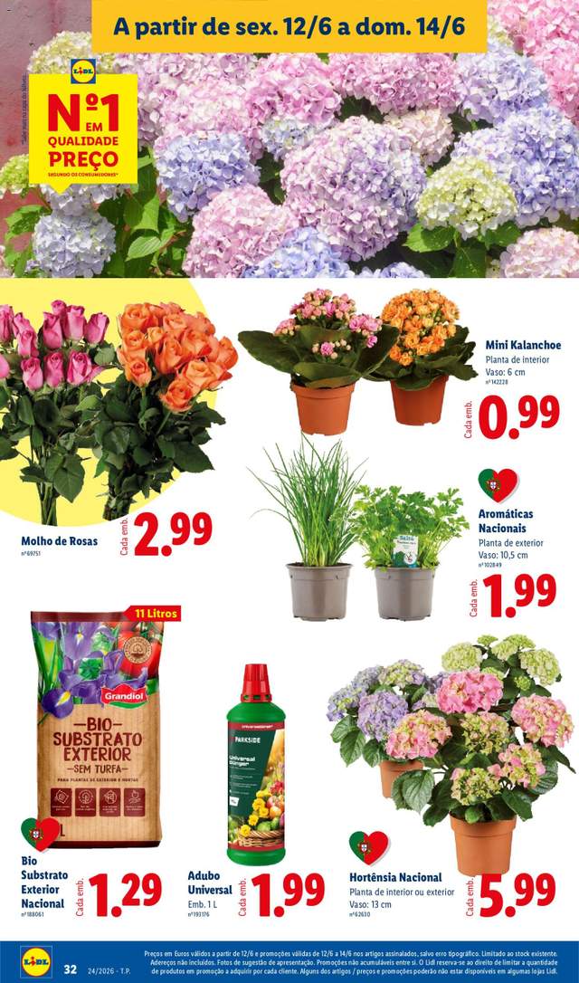 Novo folheto Lidl a partir de 08/06