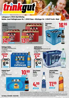 Vorschau von dem Prospekt des Geschäftes Trinkgut, gültig ab dem 31.08.2026
