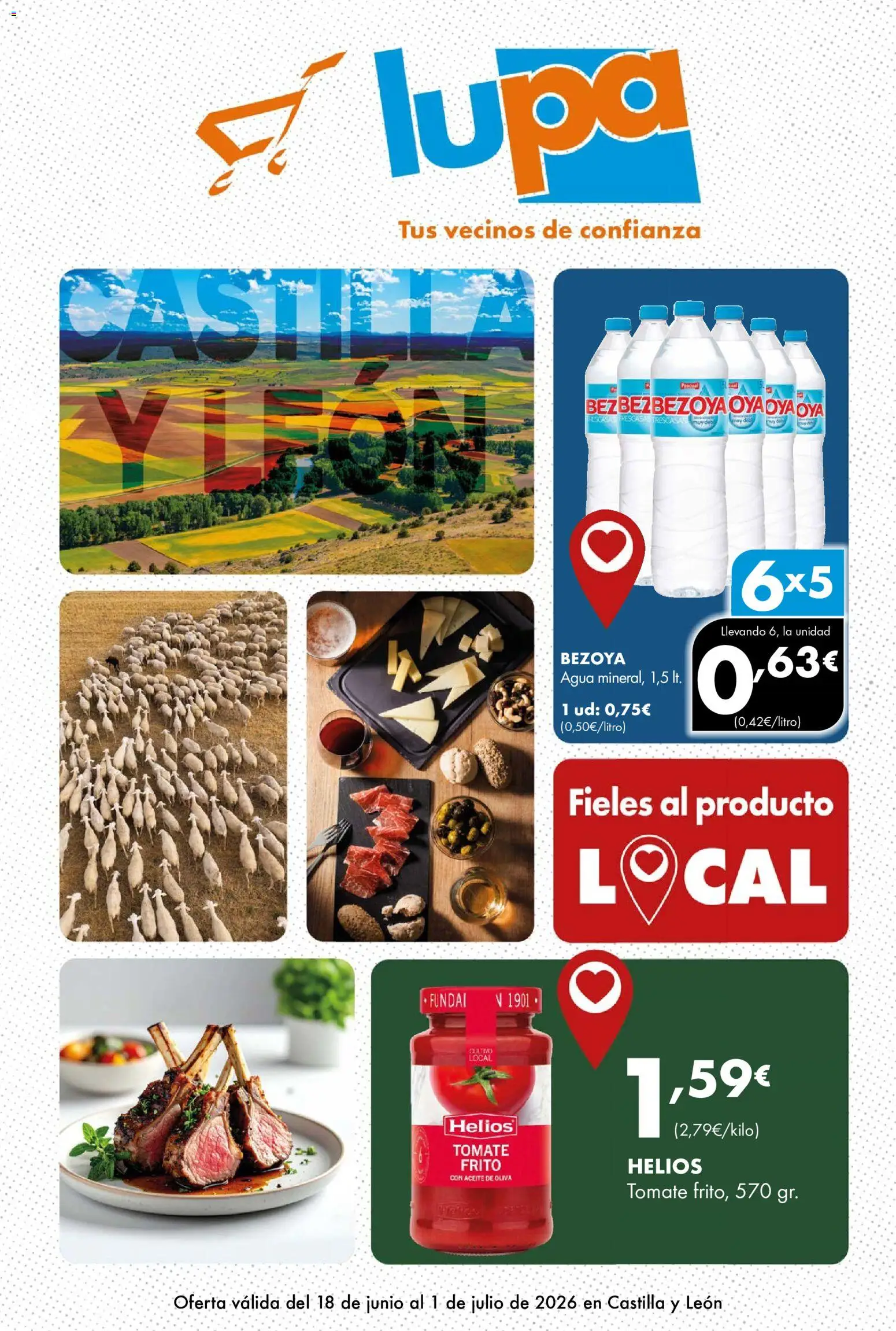 Vista previa del folleto de la tienda Lupa Supermercados válido desde el 18/06/2026 