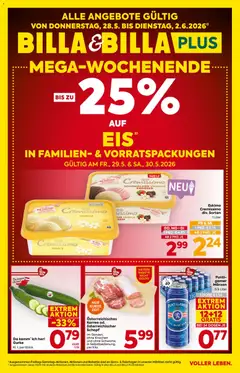 Vorschau der Angebote: Billa Billa Flugblatt - Steiermark gültig ab 28.05.2026