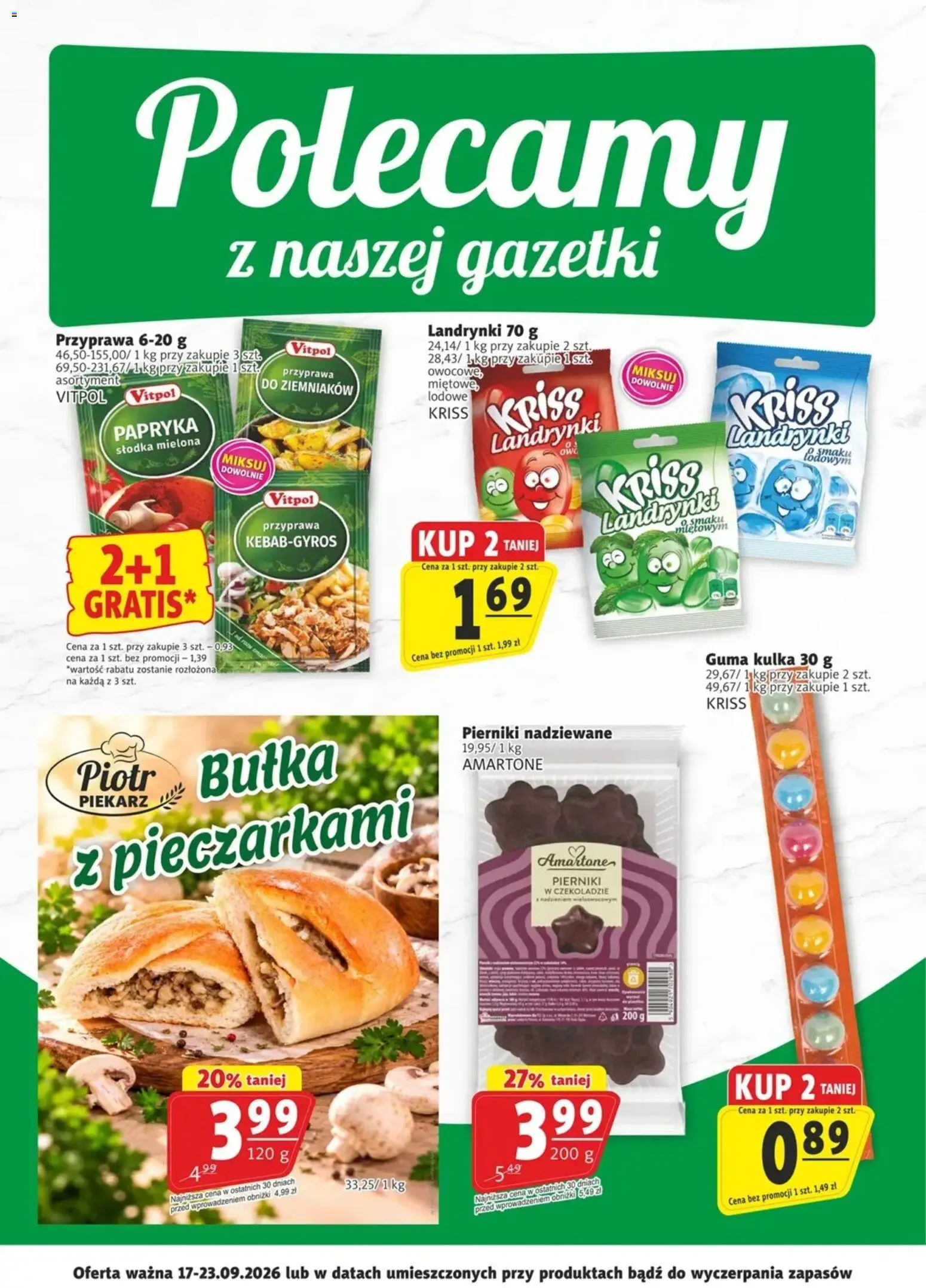 Pogląd gazetki "Prim Market promocje - Primcard" ze sklepu Prim Market ważnej od 17.09.2026