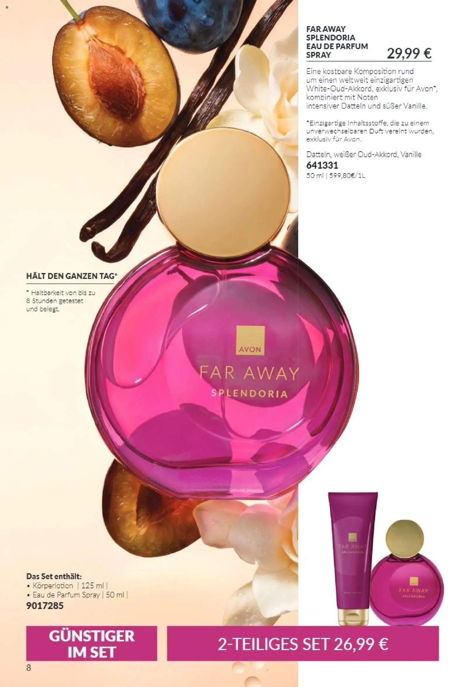 Vorschau von dem Prospekt des Geschäftes Avon, gültig ab dem 01.10.2026 - Parfüm, Vanille, Duft, Eau de Parfum, Körperlotion