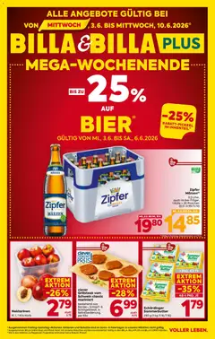Vorschau der Angebote: Billa Billa - Tirol gültig ab 03.06.2026