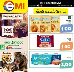 Anteprima dell'opuscolo EMI volantino dal negozio EMI valido da 15/10/2026