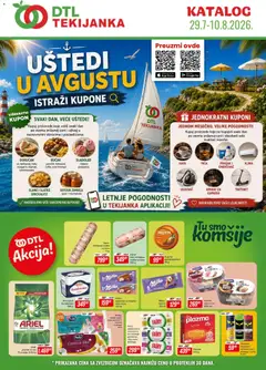 Pregled Tekijanka kataloga - važi od 29.07.2026