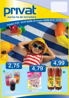 Previzualizarea de cataloage: CBA CBA Catalog Privat valabil de la 17.07.2026