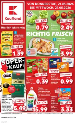 Vorschau von dem Prospekt des Geschäftes Kaufland, gültig ab dem 21.05.2026