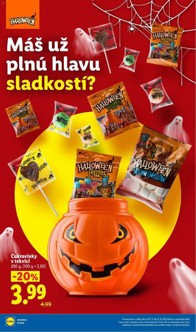 Nový Lidl leták od 26.10.