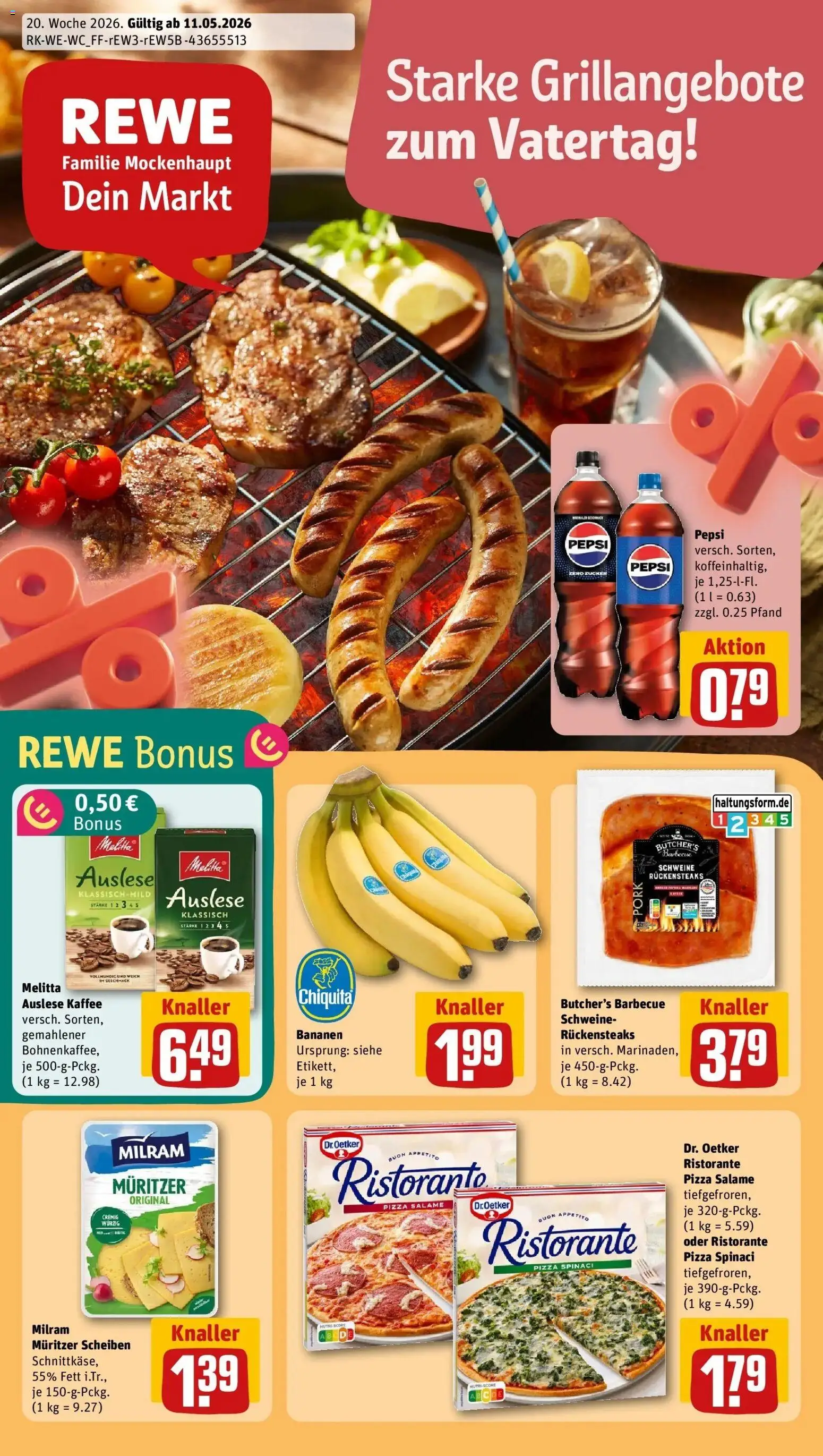 Vorschau von dem Prospekt des Geschäftes Rewe, gültig ab dem 10.05.2026