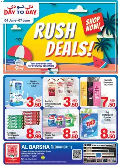 Preview of the catalogue Day to Day Rush Deals of store Day to Day valid from 4 Jun, 2026