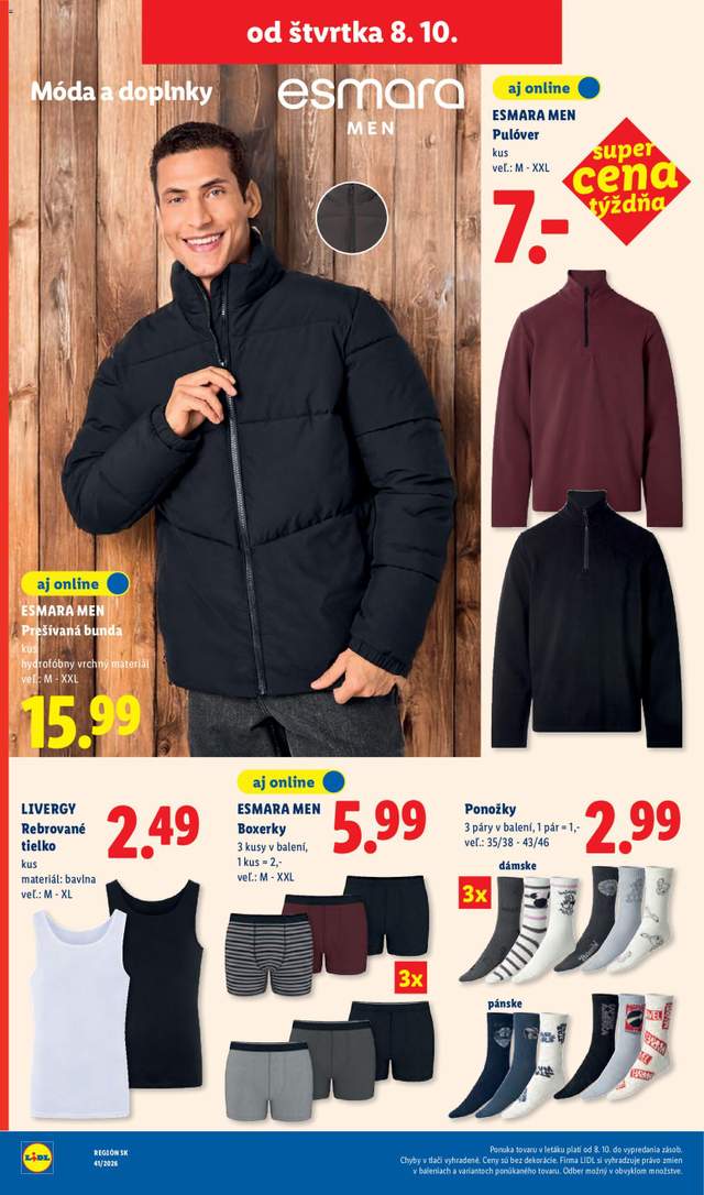 Nový Lidl leták od 05.10.
