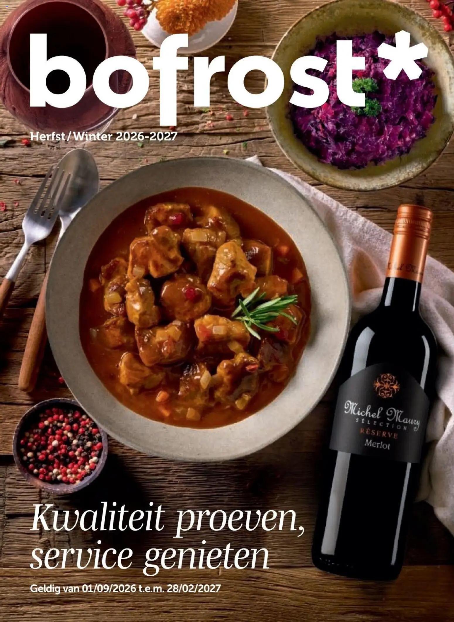 Voorbeeld van bofrost Herfst/ Wintercatalogus van winkel bofrost geldig vanaf 01/09/2026